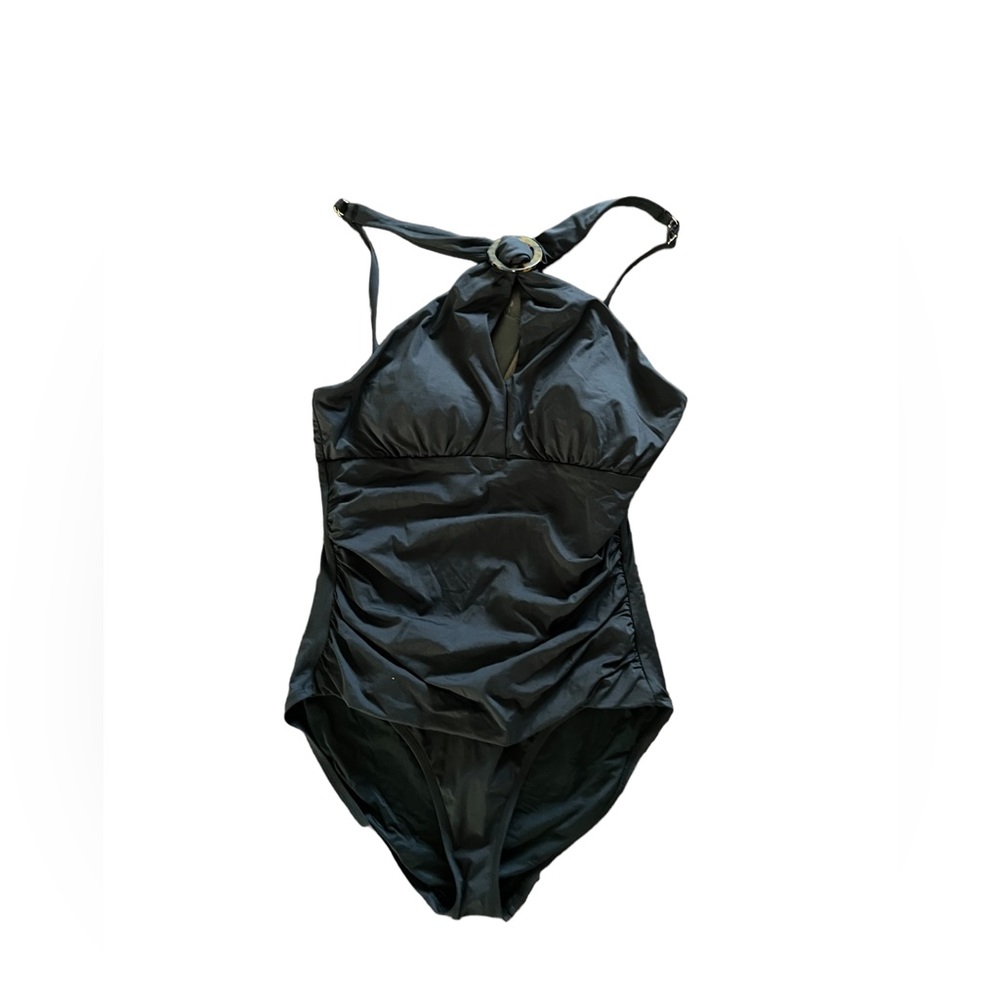 TOMMY BAHAMA Pearl High-Neck One-Piece Swimsuit